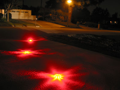 PowerFlare® Battery Operated LED Road Flare Safety Light - LEA-AID
